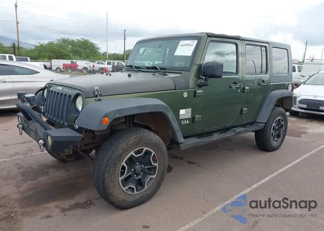 2008 Jeep Wrangler Unlimited X from USA, damaged, VIN 1J4GA39158L510440
